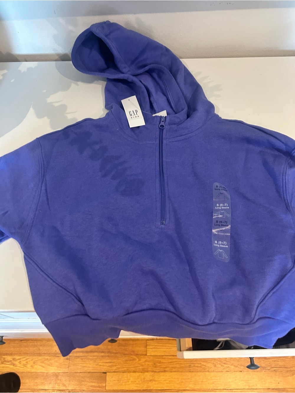 GAP Kids Violet Zip-Up Hoodie